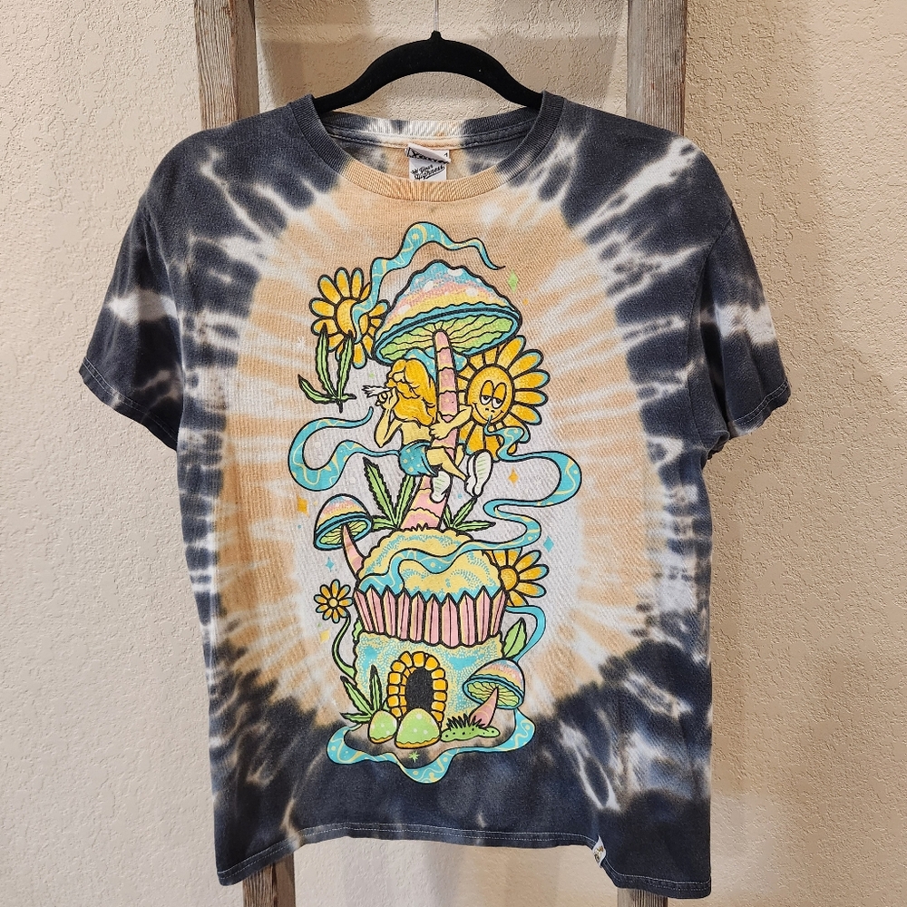 Your Highness Graphic Tie Dye Tee-Shirt - Size Medium
